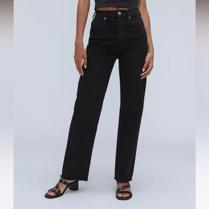 EVERLANE -The Way-High® Jean - Black/Coal - Size 33